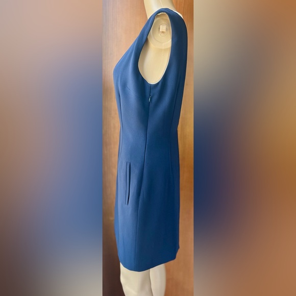 RAG & BONE Color Block Navy & Creme Dress Size 4 - Picture 6 of 10